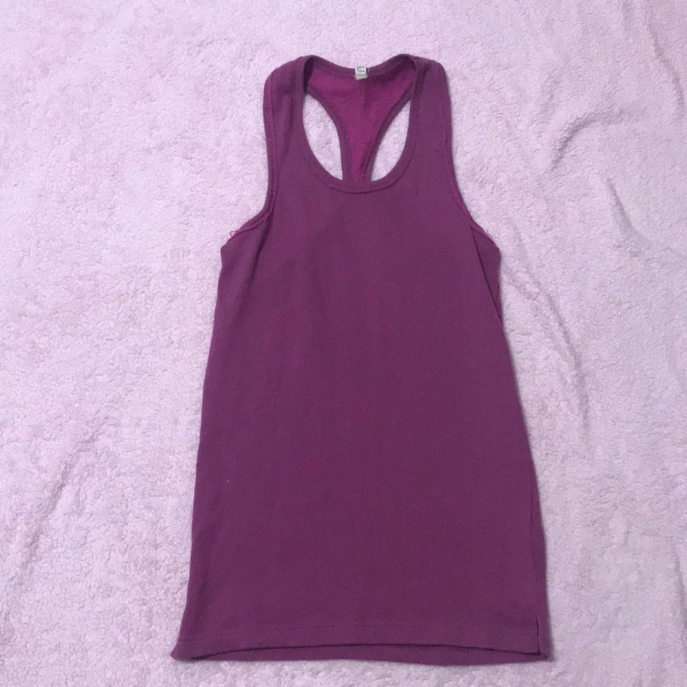 Free People racer back tank top